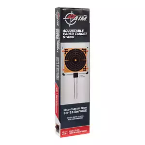 Paper Shooting Target Holder for Shooting Practice, 1.25" x 27.5" x 12" New - Picture 1 of 24