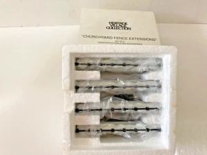 DEPT 56 CHURCHYARD FENCE EXTENSIONS HERITAGE SNOW VILLAGE 5807-6 - Picture 1 of 4