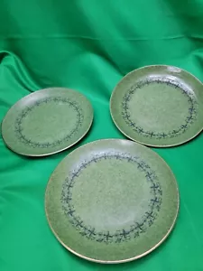 Piatto pane e burro Sone China verde FINE PORCELLANA CINA GIAPPONE set di 3 - Foto 1 di 6