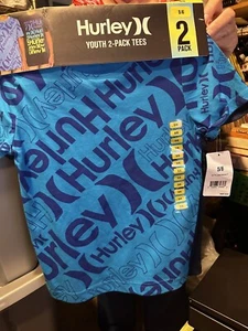 T-shirt Hurley Youth confezione da 2 taglia 5/6 - Foto 1 di 5