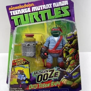 Tortugas Ninja MUTAGEN OOZE TOSSIN' RAPH Raphael Nickelodeon Playmates 2012 - NUEVO - Imagen 1 de 8