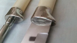 Coltello da intaglio e levigatura Mirilium Stainless Washington Forge USA acciaio-crema avorio - Foto 1 di 8