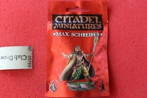 Warhammer Maximilian Max Schreiber Wizard Black Library Games Workshop Metal OOP - Picture 1 of 2