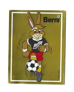 Figuritas Panini Euro 88 Escudo Mascota Berni N 39 Nueva Con Velina - Imagen 1 de 2