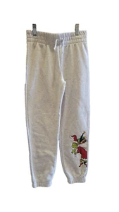 Kids The Grinch Gray Sweatpant Lounge Wear Grinch Graphic with Presents M New - Picture 1 of 5
