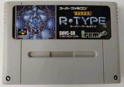 Nintendo Super Famicom SFC Super R-Type Japan Version Cartridge Only 7182 SP - Image 1 of 2