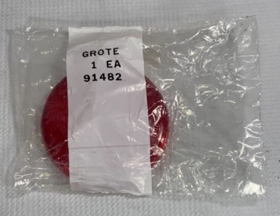 Lente de substituição Grote 91482 vermelha - Imagem 1 de 2