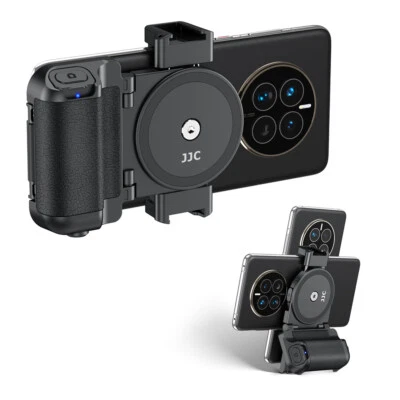 Phone Hand Grip Holder Shutter Remote Control Camera Shoot for iPhone 16 Samsung - Image 1 of 4