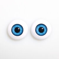 Reborn Baby Realistic Half Round 22mm Eyes Hollow Back Fake Doll Eyeballs