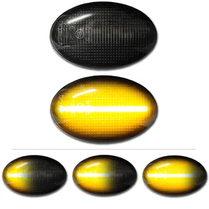 SCHWARZE LED Seitenblinker Opel Astra F Corsa GSi Combo B C Meriva A - Bild 1 von 4