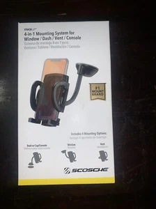 Scosche 4-in-1 Universal Mobile Device Mounting Kit Preowned - Picture 1 of 3