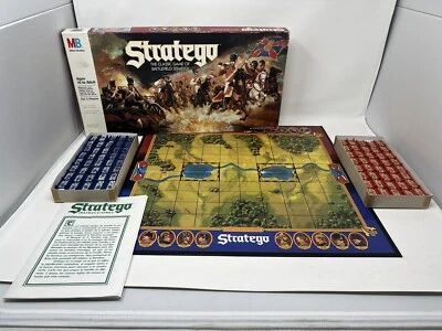 Vintage 1986 Stratego Classic Board Game of Battlefield Strategy Complete - Image 1 of 4