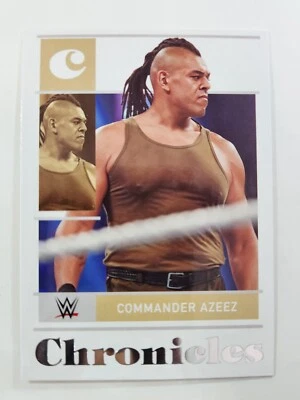 2022 Panini Chronicles WWE 〜 #10 COMMANDER AZEEZ - Image 1 of 2