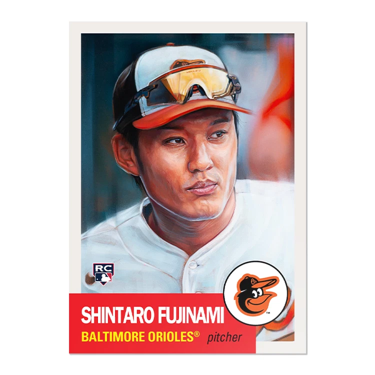 2023 Topps Living Set Card 663 Shintaro Fujinami (Rookie)- Free Shipping Always! - Image 1 of 2