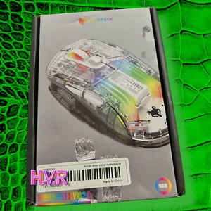 RGB Mechanical Mouse Configure Lighting Transparent Three-Mode Wireless Mouse! - Picture 1 of 3