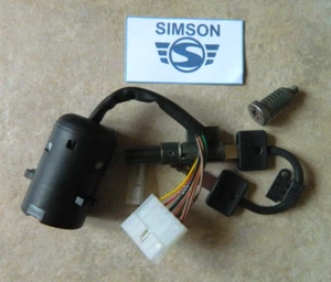 SIMSON IGNITION SWITCH / STEERING LOCK KEY SET 510690 - Picture 1 of 1