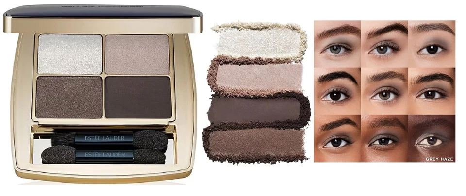 Estee Lauder Pure Color Envy 05 GREY HAZE Luxe Eye Shadow Quad 0.21 OZ NIB - Image 1 of 1