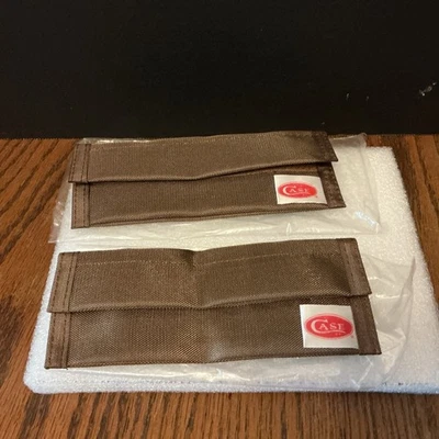 2 nuevos soportes antiguos, estuche XX nailon cuchillo cinturón bolsa, hecho en Corea Foto 1 de 4