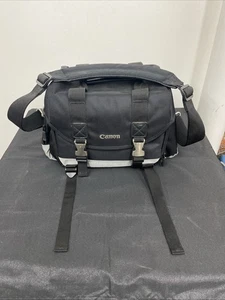 Canon 200DG Deluxe Shoulder Bag Digital Camera DSLR Large Carrying Case Black - Picture 1 of 12