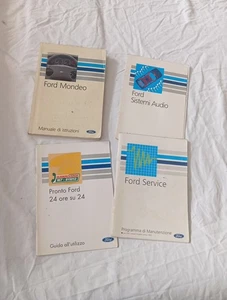Libretto Uso e Manutenzione Ford Mondeo - 1992 - Foto 1 di 5