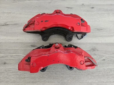 2004-2010 PORSCHE CAYENNE AUDI Q7 BREMBO FRENO DELANTERO 6 PISTONES JUEGO PINZAS 18Z Foto 1 de 4