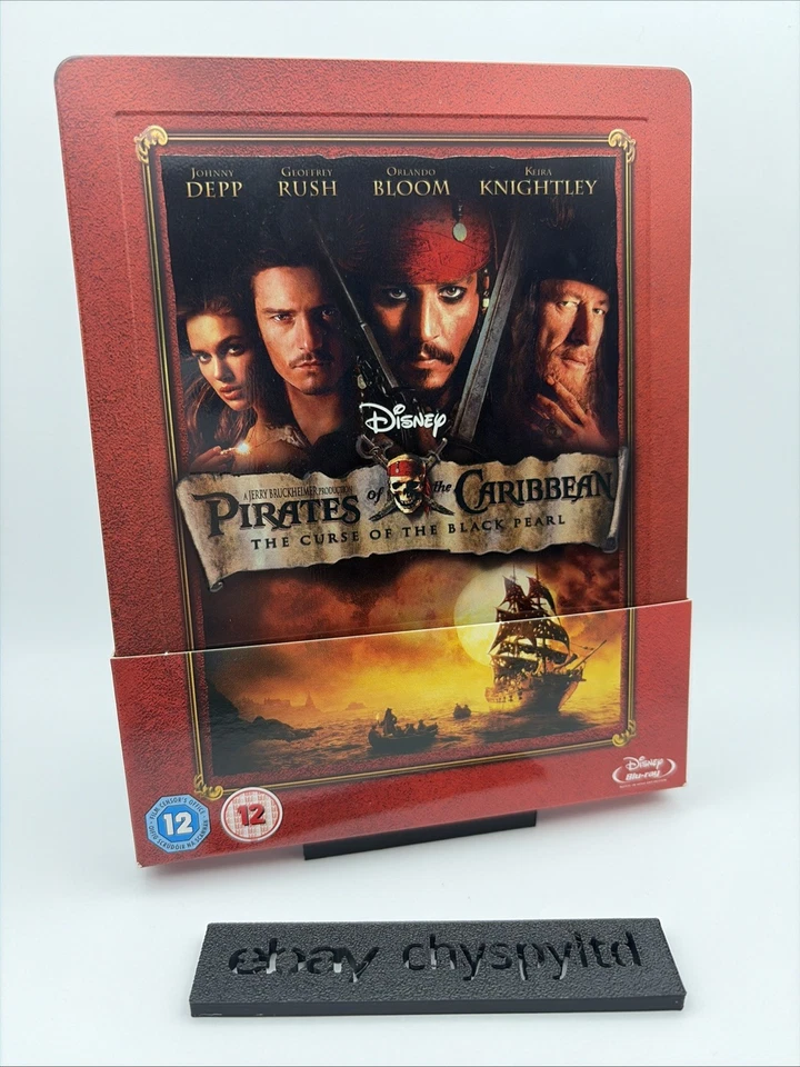 Pirates of the Caribbean: The Curse Of The Black Pearl Zavvi Exclusive Steelbook - Image 1 of 4