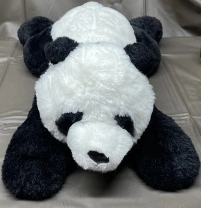 FAO Schwartz Sleeping Panda Bear Plush 14" 2020 - Picture 1 of 9