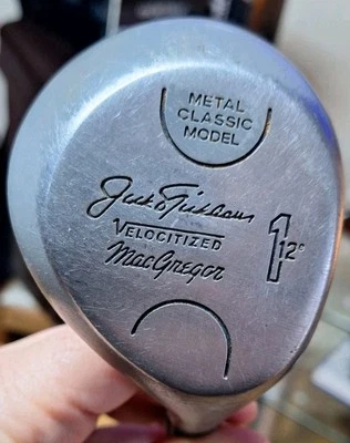 MacGregor Velocitized Jack Nicklaus 12° Driver, 1 Wood,  Next Day Delivery - Image 1 of 4