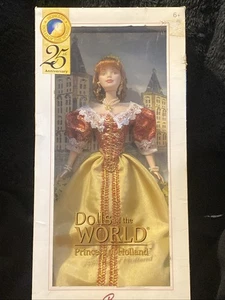 Mattel Barbie Princess Of Holland Dolls Of The World Pink Label Neu In Box 25th - Bild 1 von 9