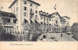 Schweiz - LUZERN - Hotel Sonnenberg - Verlag E. Goetz 1486 - Picture 1 of 2