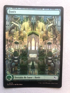 Mtg Carte Magic French Murder Karlov Manor Forest 276 FOIL NM - Picture 1 of 2