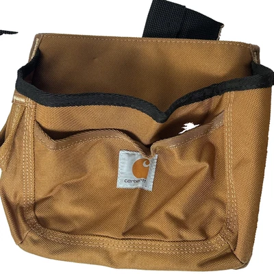 Bolsa de ferramentas Carhartt Legacy eletricistas bolsa organizadora de cinto marrom resistente nova sem etiquetas - Imagem 1 de 4