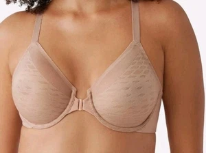 Wacoal 855436 Bügel-BH mit erhöhtem Frontverschluss beige Größe 38DD. - Bild 1 von 5