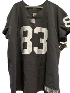 Authentic Las Vegas Raiders On Field Jersey Size 56 Nike #83 Nike NFL Players - Picture 1 of 5