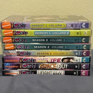 iCarly DVD Lot (DVD, 2007) Nickelodeon Rare OOP Great Condition 8 DVDS - Bild 1 von 9