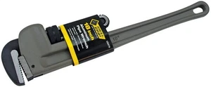 Steel Grip 2254779 Aluminum Gray I-Beam Handle Adjustable Pipe Wrench 18 L in. - Picture 1 of 1