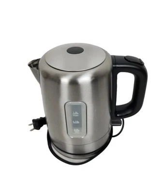 Stainless Steel 1 Liter Electric Kettle - 1500W - 120V Amazon Basics - Image 1 of 4