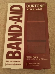 Pflaster OurTone extra große flexible Stoffbandagen 10 ct. - BRANDNEU IM KARTON - Bild 1 von 6
