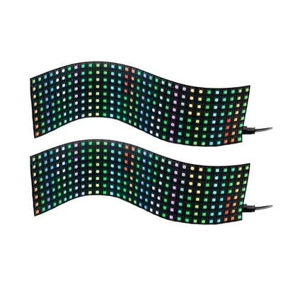 WS2812B RGB LED Digital Individuell Adressierbar Panel Licht LED Modul Matri... - Bild 1 von 4