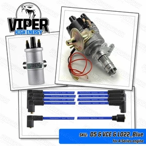 Viper hochenergetische elektronische Verteilerspule und blau HT führt eine Serie Mini - Bild 1 von 11