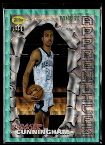 2023-24 Topps Cromo Horas Extra Elite Aqua Wave Naasir Cunningham 89/99 Frío - Imagen 1 de 2