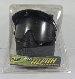 JT Elite ALPHA Paintball Mask Goggles Anti Fog Lens NIB - Picture 1 of 7