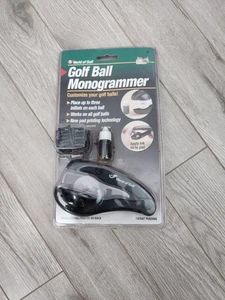 World of Golf - Golf Ball Monogrammer 3 letter New Sealed! - Picture 1 of 2