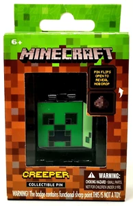 Minecraft Creeper Collectible Pin (ThinkGeek 2017) gunpowder mojang - Picture 1 of 7