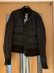 Chanel Down Jacket Sport Line 06A Black Size 38 Womens's - Picture 1 of 9