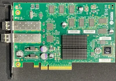 Dell Chelsio iSCSi PCIe 10GB 2-Port X1 Card NEW 42DV1 - Image 1 of 4