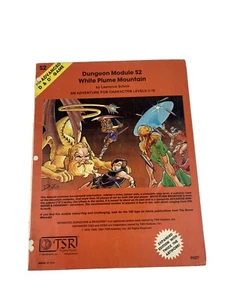 Dungeon Module S2, White Plume Mountain by Lawrence Schick, TSR AD&D #9027, 1981 - Picture 1 of 5