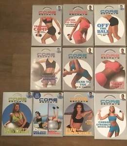 Core Secrets 10 Set DVD Lot Gunnar Peterson Like New, VERY LIGHTLY USED - Bild 1 von 3