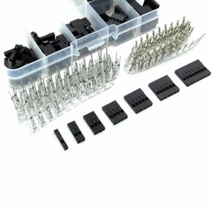 310 Stck. Pin Stecker Gehäuse und Crimps Set 2,54 Stecker Dupont Draht Fluss Werkstatt - Bild 1 von 3