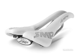 NEW Selle SMP DYNAMIC Saddle : WHITE - MADE IN iTALY!